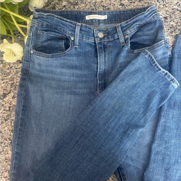 Levi’s 721 High Rise Skinny Jeans – Size 31 - Picture 7 of 8